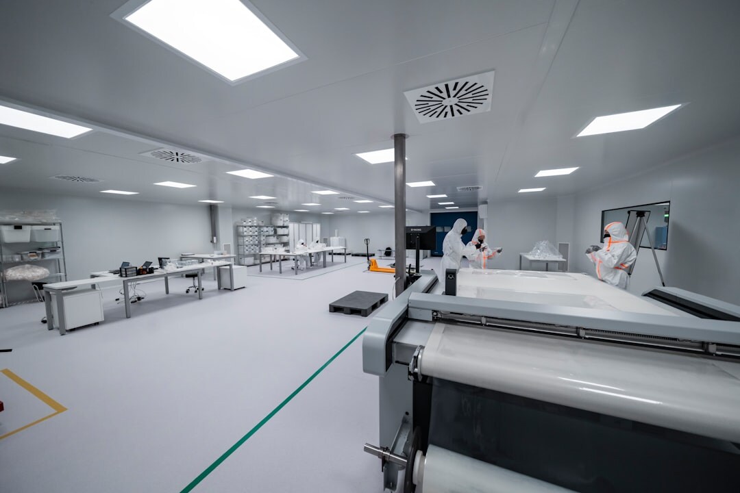 Advanced robotics arm in manufacturing environment