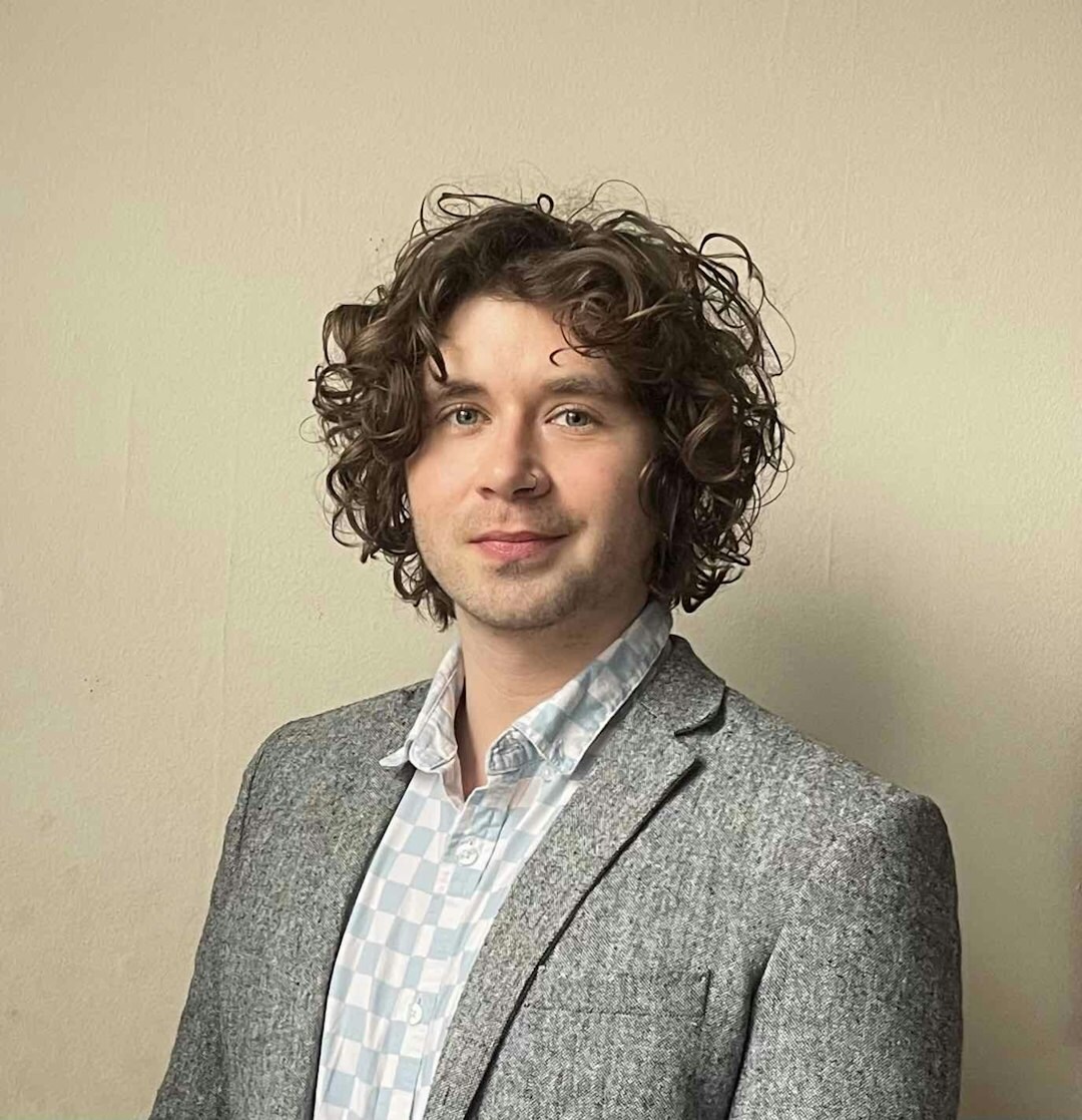 Professional man in suit smiling